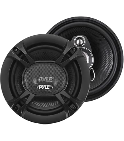 Lot De 2 Haut-Parleurs Pleine Gamme 57 Mm 4 Ohm 12 W – Aimant Puissant, Basses Profondes – Idéal Réparation, Projet Audio, Enceintes DIY