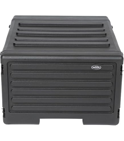Amazon.com: SKB 6U Shallow Roto Rack Case - Durable Polyethylene