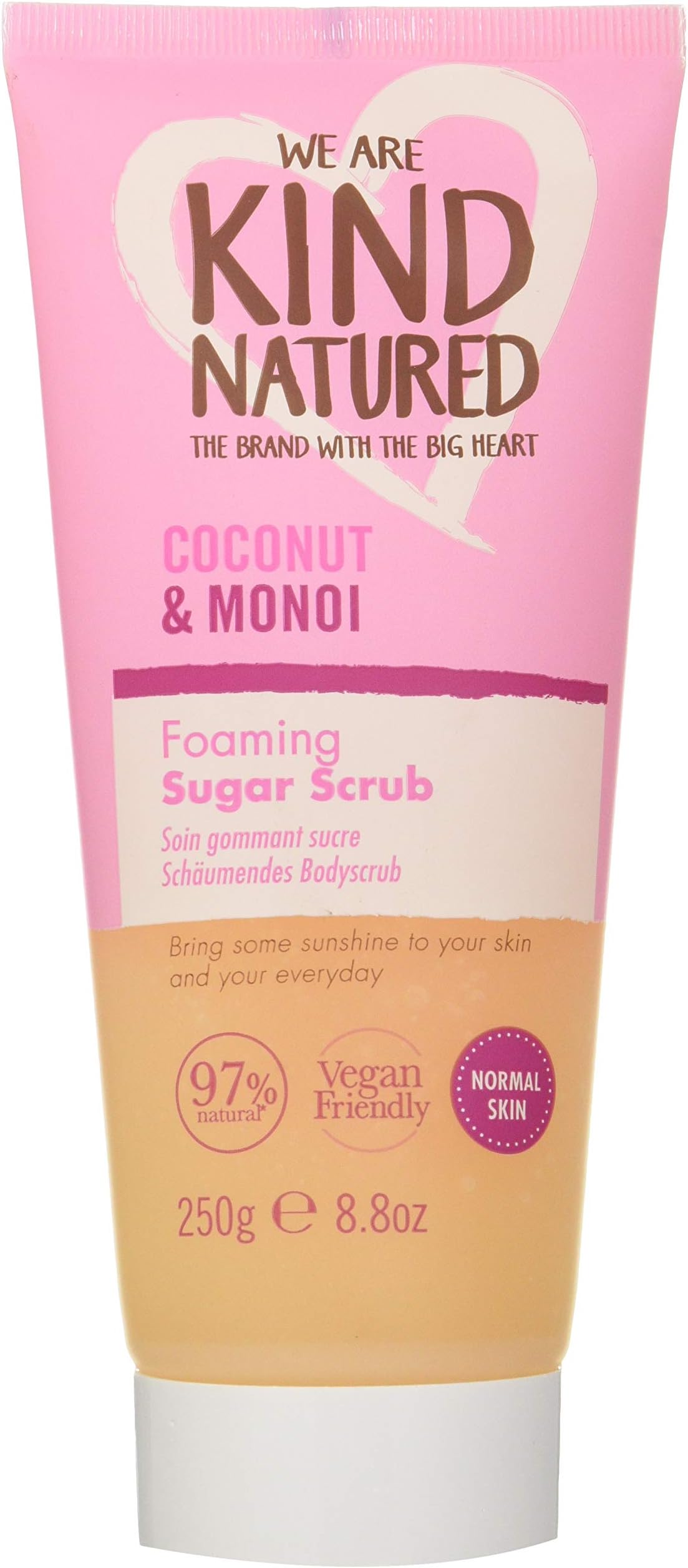 Kind Natured Coconut and Monoi Foaming Sugar Scrub 270 g