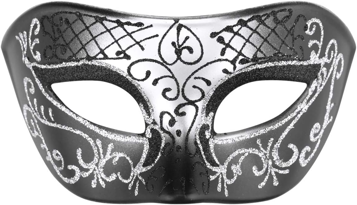 Phantom of The Opera Mask Venetian Masquerade Mask Vintage Half Face Masquerade Mask