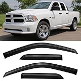 Cxdar Rain Guards for 2009-2018 Dodge Ram