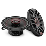 DS18 G5.25Xi GEN-X Car Audio 5.25" 2-Way Coaxial Speakers 135 Watts Max 4-Ohm - 5.25 inches Full Range Speakers with Dome Tweeters - Grill Included - 2 Speakers