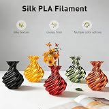 ERYONE Ultra Silk PLA Filament 1.75mm Bronze 1kg Accurate +/-0.03mm view 2
