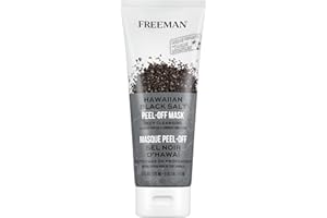 Freeman Exotic Blends Hawaiian Black Salt Peel Off Facial Mask, 6 fl.oz./175 mL Tube
