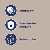 Johnstone's 307955 Paint to Cover Damp White 750ml High Opacity view 5