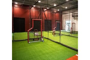 GARAGE BATTING CAGE COMPANY Batters Eye Screen 5' x 10' - Optimize Baseball Batting Cage Training - GBCC