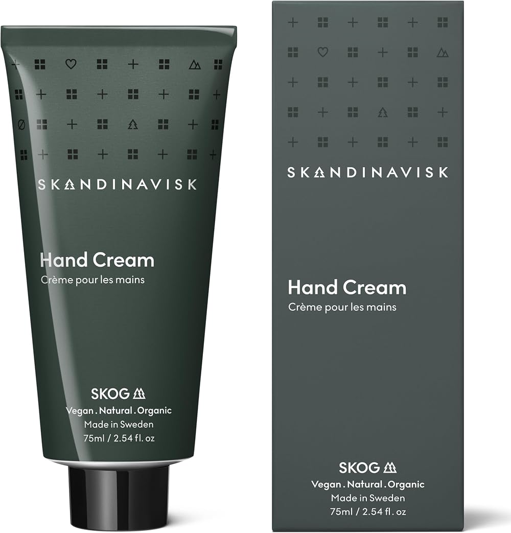 Skandinavisk SKOG Hand Cream 75ml - Pine Fir Birch Woodland Lily Vegan
