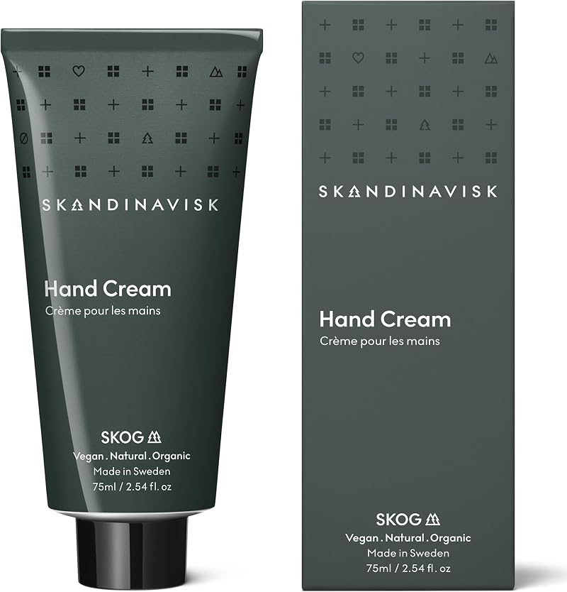 Skandinavisk SKOG Hand Cream 75ml - Pine Fir Birch Woodland Lily Vegan