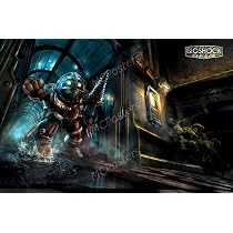 Amazon.com: PrimePoster - Bioshock Big Daddy Little Sister Poster ...