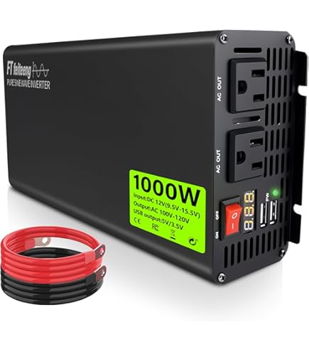 600W Inverter 12V To 110V, DC To AC Car Power Inverter For Vehicles - View #4