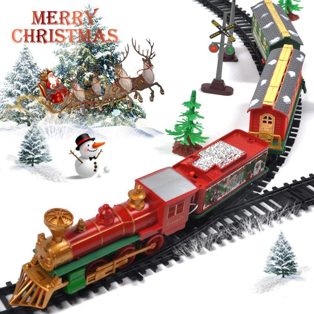 train track for under christmas tree