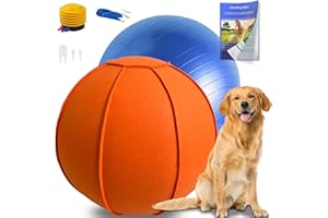 BABIEDTOYG Herding Ball for Dogs, 25" Horse Ball | Jolly Ball for Horses, Large Dog Balls | Ball for Dogs Australian Shepherds Horse Toys for Horses Stall, Horse Balls for Play Hearding Ball (Orange, 25 inch)