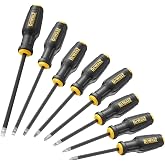 Dewalt MAX FIT&reg; Screwdriver Set, 8 Piece, MAX FIT&reg; Tip Design ensures a Maximum fit in Fasteners and eliminates Stripped Screws