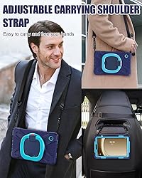 BRAECN Case for Samsung Galaxy Tab A9 5G Tablet