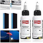 2Pcs V-Vaxy Car Scratch Repair Wax, Car Buff Out Scratch, Intelligent Repair Scratcher, Car Paint Scratch Repair, V-Vaxy Paint Restorer, Scratch Repair, Multi-effect Protection (1.76 fl oz)