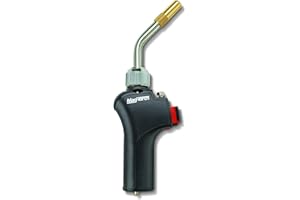 Mag-Torch MT565C Self-Lighting Silver Swirl Heavy-Duty MAPP or Propane Torch, Multi (418194)