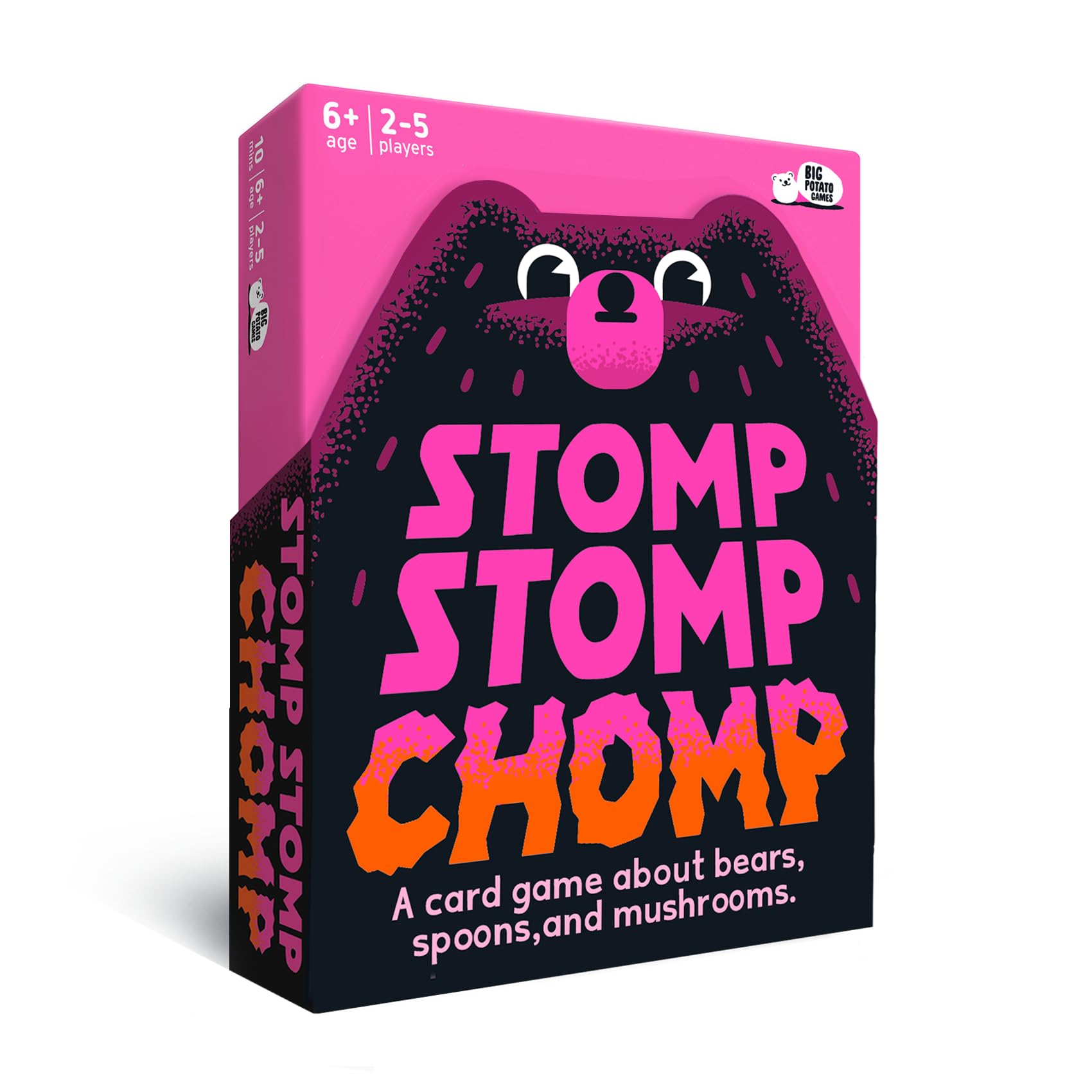 Stomp Stomp Chomp: Card Game & Treasure Hunt in One | Fun Kids Game for 2-5 Players Age 6+ | Family Game Night, Birthdays & Gifts | Adults Love It Too