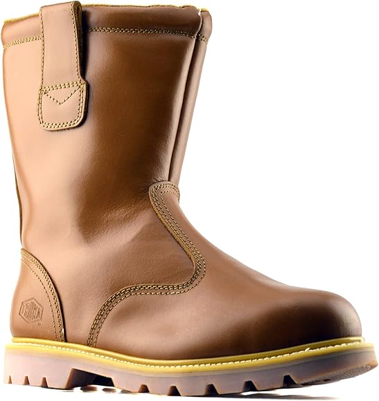 fleece lined work boots