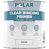 Polar Clear Binding Primer - Clear Primer Paint - Water Based - 500ml | Seal &amp; Stabilize Porous Surfaces - Improve Paint Adhesion to Prevent Peeling - Breathable Solution Indoor &amp; Outdoor Surfaces