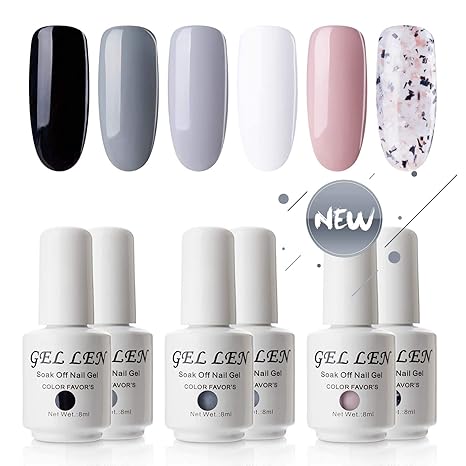 Amazon Gellen 透心瓶new 第三弾 ジェルネイル カラーポリッシュ