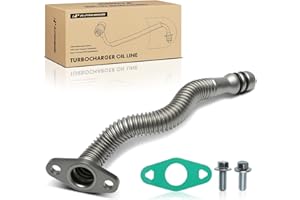 A-Premium Turbocharger Oil Return Line Compatible with Dodge Ram 2500 3500 2007-2010, Ram 4500 5500 2008-2010, Ram 4000 2010 