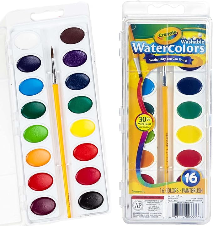 Crayola Watercolor Set 1 set, 16 colors, Multicolor Buy Online at Best Price in UAE Amazon.ae