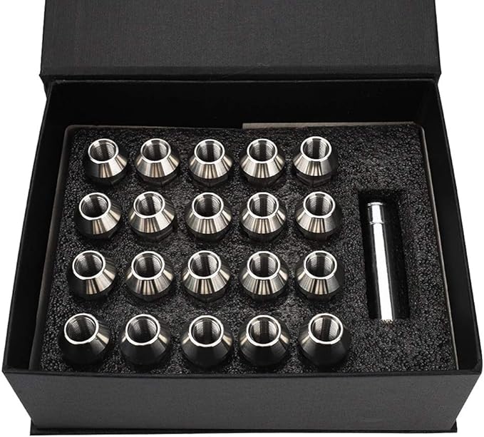 Car Modification 20PCS Stainless Steel Lug Nuts Wheel Nuts Bolts 1/220