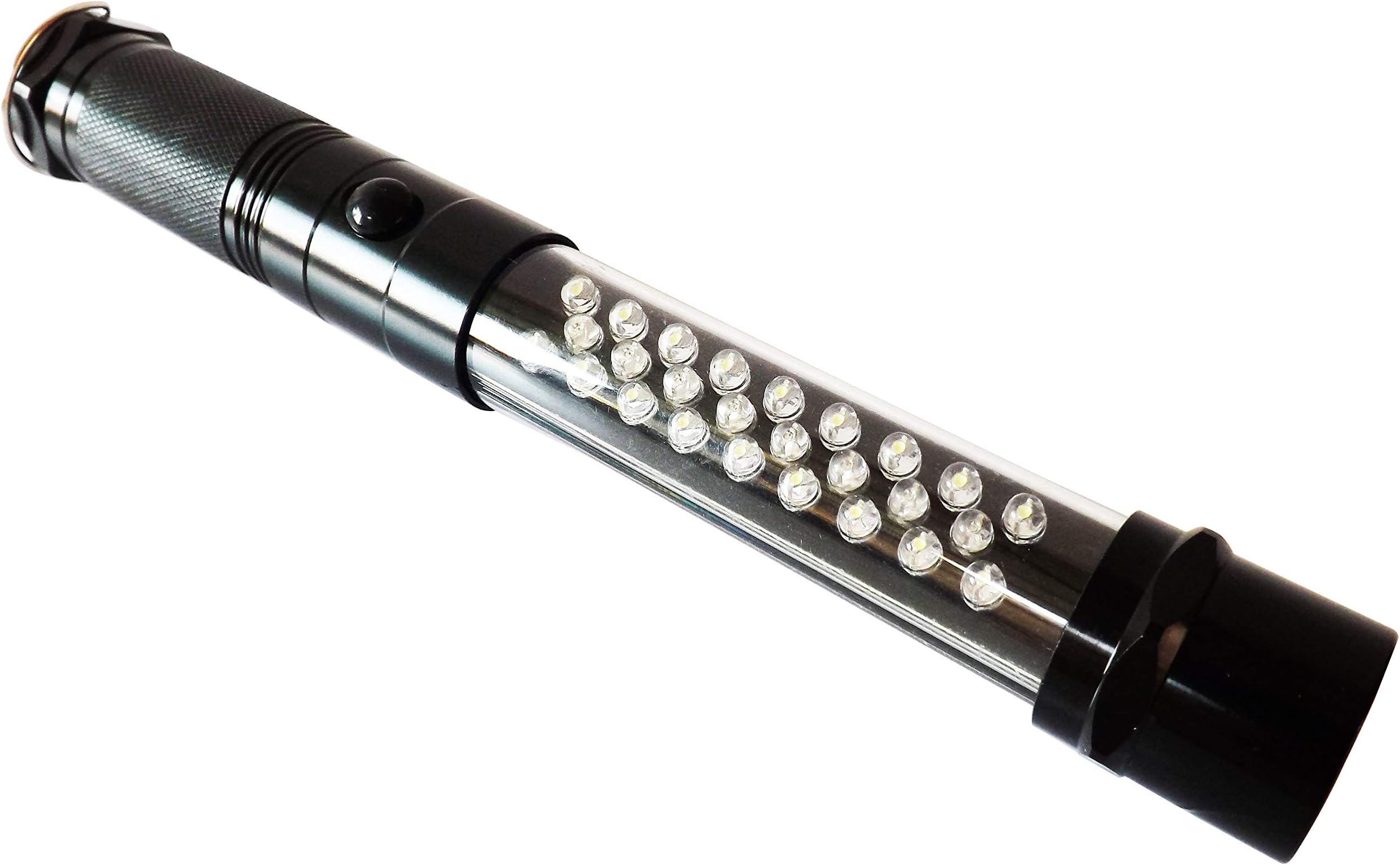 Timlon Protable Work Lights Torch 3-in-1 Auto Emerangcy Flashlight Work Light Trouble Light LED Emergency Lamp Roadside Safety Lamp Vehicle Emergency Flashlight Hands-Free (Black)