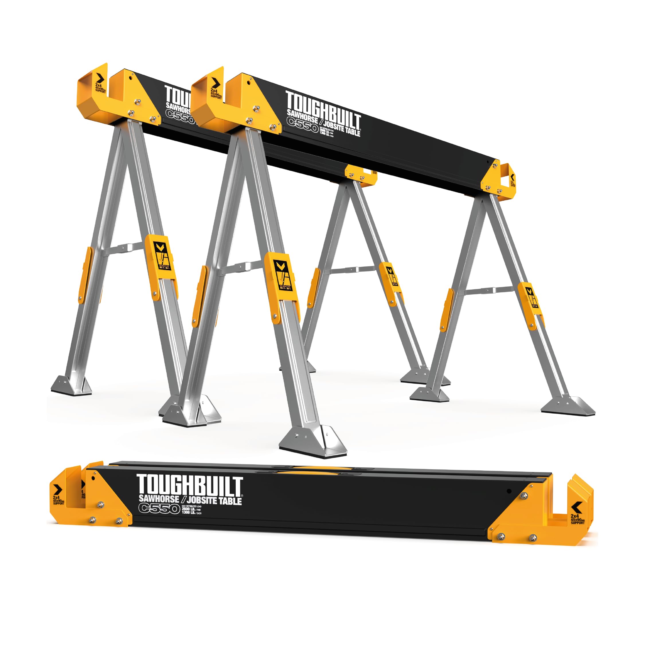 ToughBuilt C550 Pair, Black