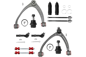 SKUCH 4X4 ACCESSORIES Front End 12pc Suspension Kit for 2007-2013 Chevy Silverado 1500 Suburban Yukon Sierra XL 1500 Tahoe Escalade EXT ESV 2 Upper Control Arms 2 Sway Bars 4 Tie Rods 2 Lower Ball Joints 2 Boots(12pc Set)