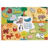 Djeco Animals Wooden Puzzle