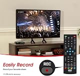August DVB400 Freeview HD Recorder Set-Top Box 1080p HDMI USB Record Timeshift view 3