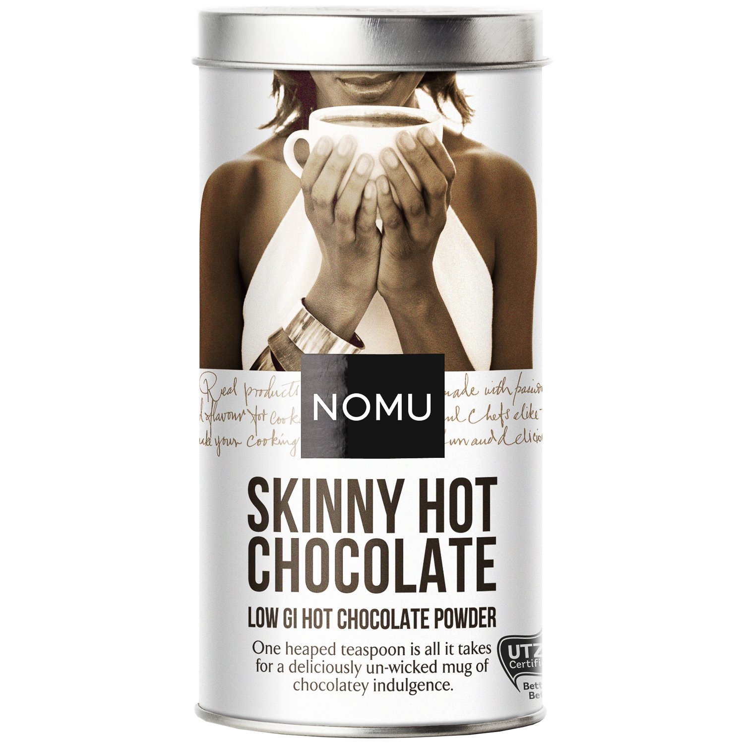 NOMU Skinny 60 Cocoa Hot Chocolate (33 servings) 20 Calories only
