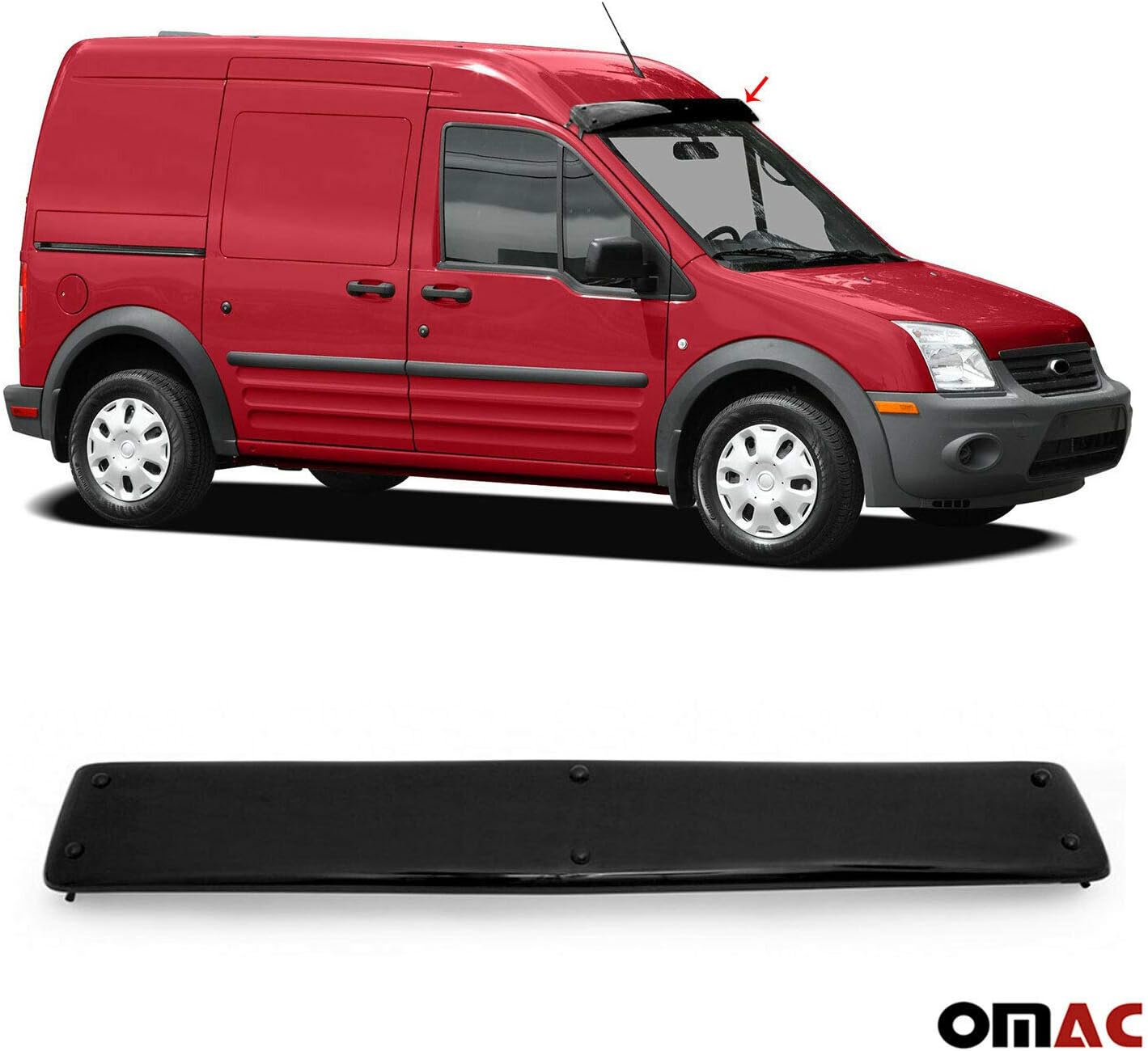 Car Tuning & Styling FORD TRANSIT CUSTOM 201318 WIND RAIN DEFLECTORS
