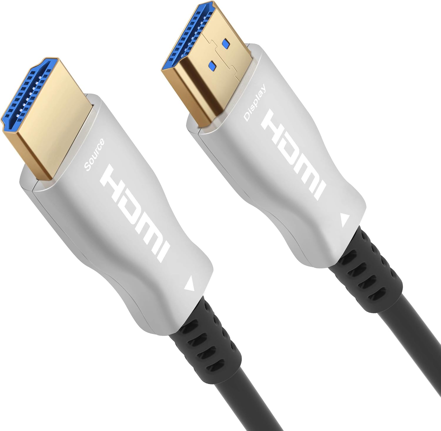 PremiumCord fibreglass high speed with Ether. 4K @ 60 Hz Cable 5 m M/M Gold-Plated Connectors, Black