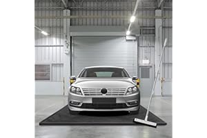 IRONMAX Garage Floor Mat, 9’ x 22’ Waterproof Floor Containment Mat with Cleaning Squeegee, Car Parking Mats Prevent Leaks Sp