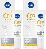 NIVEA Q10 Anti-Wrinkle Eye Cream 15ml Pack of 2 – Firming Crow's Feet Reduction view 1
