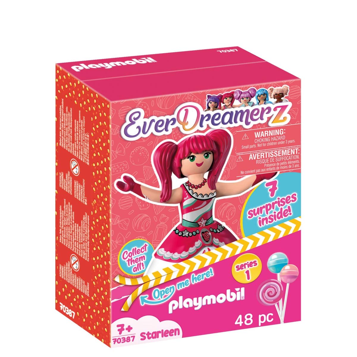 Playmobil EverDreamerz 70387 Starleen with Strawberry Ice Cream Pendant, For Children Ages 7+
