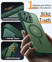 CANSHN Magnetic Compatible with iPhone 16 Pro