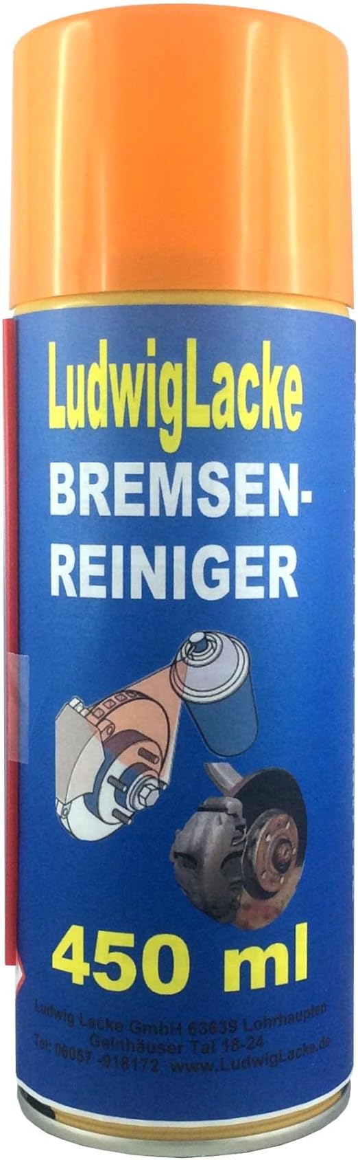 1 Brake Cleaner Spray 500 ml Parts Cleaner Amazon.co.uk Car & Motorbike
