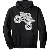 Monster Truck Boys Children Pullover Hoodie