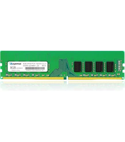 Micron 8GB PC4-19200 DDR4-2400MHz 288-Pin Desktop Dimm Memory