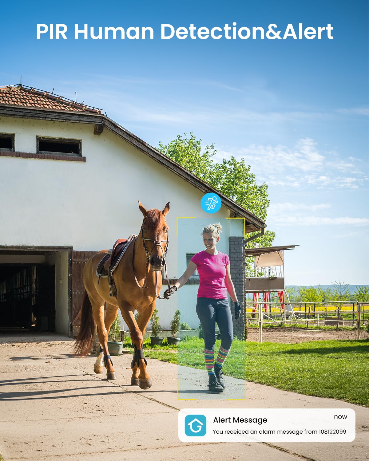 ieGeek 4G LTE Cellular Security Camera Wireless Outdoor, No WiFi Surveillance Cameras with SIM Card, Solar Battery Powered Cam, 2K Color Night Vision, 360°PTZ, 2-Way Audio, PIR Motion Sensor