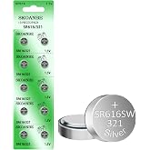 SKOANBE 321 SR616SW 1.5V Watch Battery Button Cell (10-Pack)