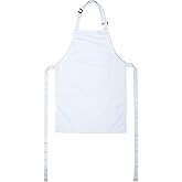 ONEOMI Kids Apron, Medium, 100% Cotton With An Adjustable Strap to fit All Ages