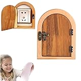 Fairy Door Outlet Cover Plate, Baby Proof Outlet