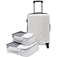 Wrangler Luggage Set, Beige, 20" Carry-On