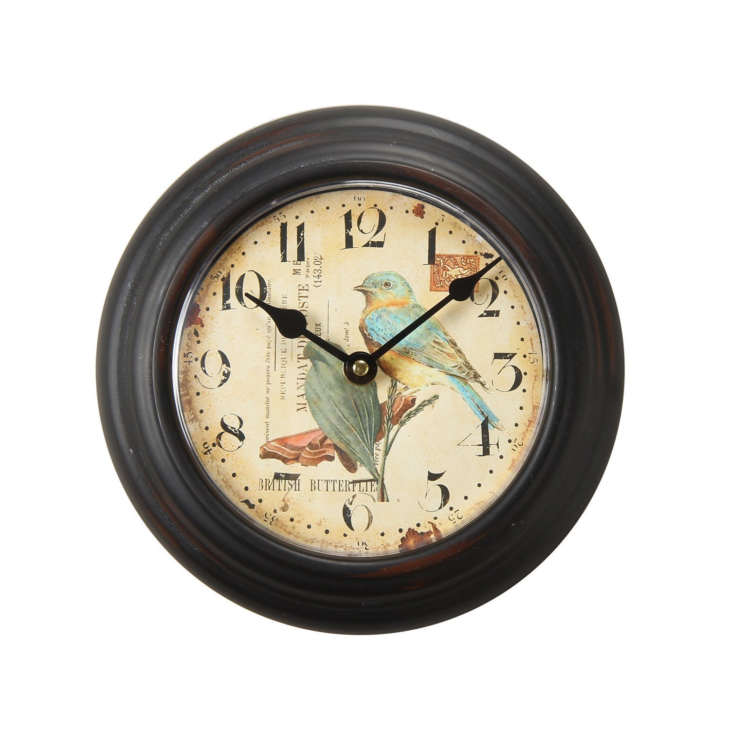 Adeco CK0063 Decorative Iron Wall Hung Hanging Clock