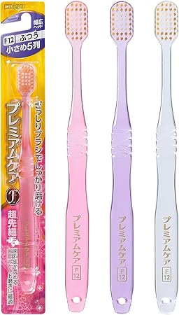 Amazon エビス プレミアムケア ハブラシ F ふつう 3色組 エビス 大人用ハブラシ 通販