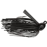 Strike King Bitsy Flip Jig Fishing Lure, Extra-Strong Weed Guard